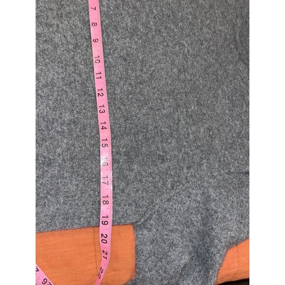 Zara Origins Gray  !00% Cashmere  Crewneck Soft   Pullover Men's Sweater Size M - Picture 6 of 8